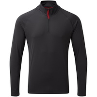 Männer UV Tec Zip Neck Top